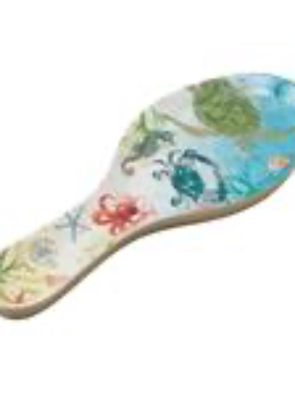 Sea Life Melamine Spoon Rest, Cooking Spoon Holder for Stove Top